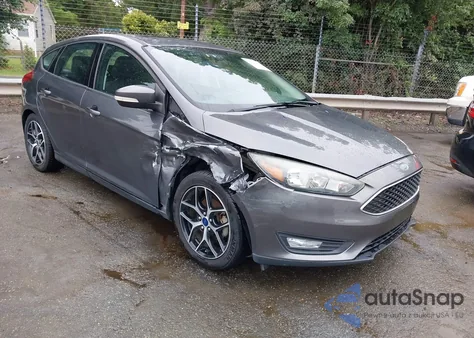 2017 Ford Focus Sel из США, поврежденный, VIN 1FADP3M28HL252041